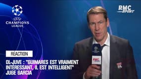 OL-Juve : "Guimares est vraiment intéressant, il est intelligent" juge Garcia