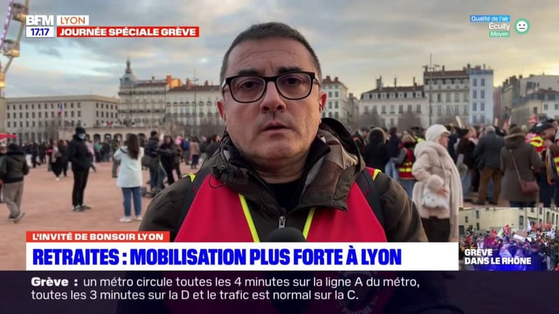 Grève du 31 janvier: les salariés toujours plus nombreux à se mobiliser, notamment à Lyon