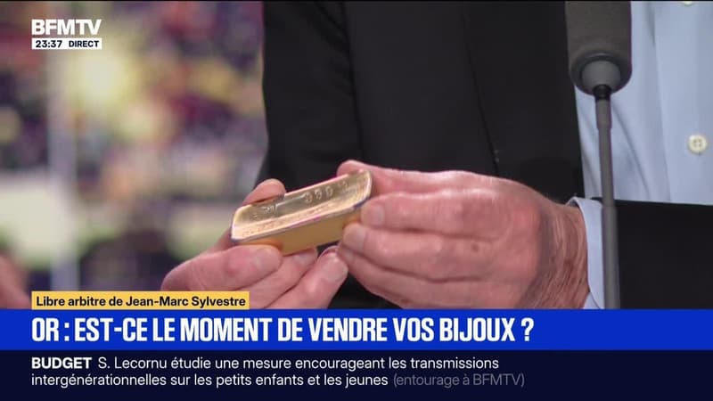 Or : est-ce le moment de vendre vos bijoux ? - 02/10