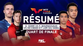 Résumé : Un autre duo français en effervescence, suffisant pour rejoindre les Lebrun en demie ? (Finals Fukuoka)