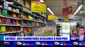 Antibes: des fournitures scolaires vendues à des prix attractifs 