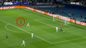 Mbappé lors de l'action de la 51e minute face à la Juventus, le 6 septembre 2022.