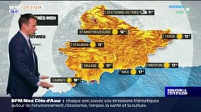 Météo Côte d’Azur: de belles éclaircies attendues cet après-midi, jusqu'à 17°C à Nice
