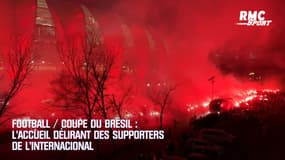 Football / Coupe du Brésil : L'accueil délirant des supporters de l'Internacional