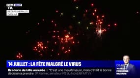 Les images de ces feux d'artifice maintenus pour le 14-Juillet