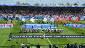 Les équipes du PSG et de l'OL à Orléans avant la finale de la Coupe de France