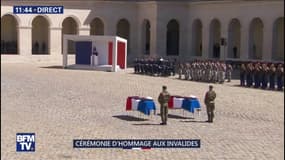 Hommage rendu aux soldats tués au Burkina Faso: "Les noms des héros ne s'effacent jamais" (Emmanuel Macron)