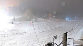La station du Markstein, dans les Vosges alsaciennes, le 2 janvier 2025.