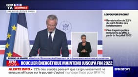 Bruno Le Maire annonce la création d'une "indemnité carburant-travailleur" à compter du "1er octobre" 2022 pour remplacer la remise de 18 centimes