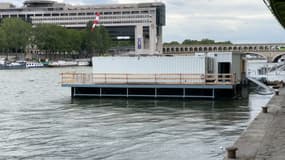 Le vertiport d'Austerlitz dans le 13e arrondissement de Paris doit entrer en fonction pour les JO 2024.
