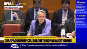 Dérapage du déficit: Borne croit "à la nécessité de renforcer la capacité d'évaluation du Parlement"