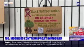 Paris: un collectif d'habitants mobilisé contre un projet immobilier