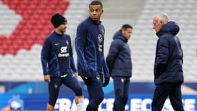 L'équipe de France au stade Pierre-Mauroy, le 16 octobre 2023