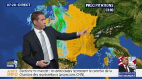La météo pour ce mercredi 7 novembre 2018