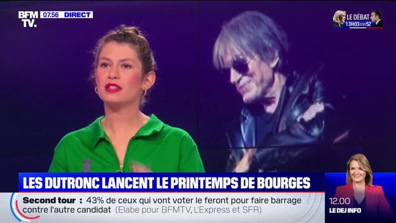 Le public du Printemps de Bourges a choisi: il vote Dutronc, père et fils