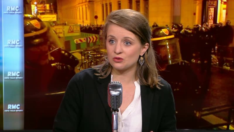 La présidente de l'UNEF, Lilâ Le Bas