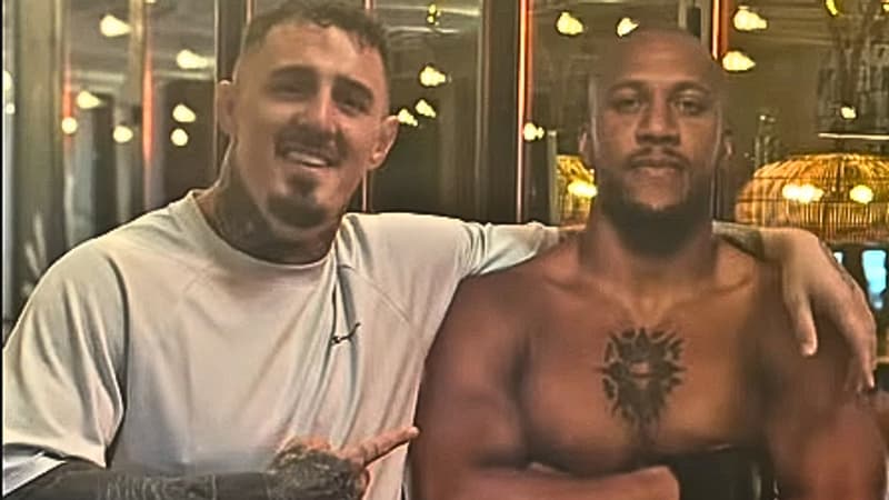 "Ce sont des super gars": Ciryl Gane et Tom Aspinall, l'histoire de deux mecs sympas