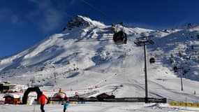 Le domaine skiable de Tignes (Savoie) le 10 janvier 2019