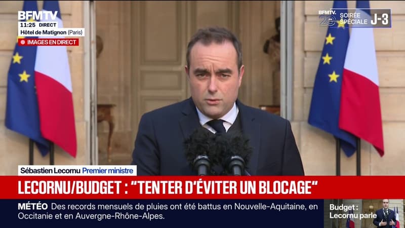 Budget: "Certains candidats à l'élection présidentielle estiment au fond que le compromis n'est pas compatible avec leur propre stratégie électorale", déplore Sébastien Lecornu