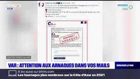 Var: la préfecture alerte face à la "recrudescence de faux messages par mail"