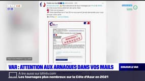 Var: la préfecture alerte face à la "recrudescence de faux messages par mail"