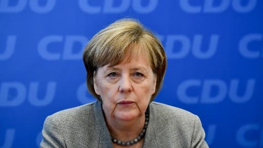 Angela Merkel le 18 décembre 2017.