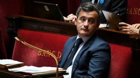 Le ministre de l'Action et des Comptes publics Gérard Darmanin à l'Assemblée nationale à Paris, le 10 juin 2020