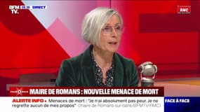 Délinquance: "Il ne faut pas cacher la poussière sous le tapis, il faut dire les choses" affirme Marie-Hélène Thoraval, maire de Romans-sur-Isère
