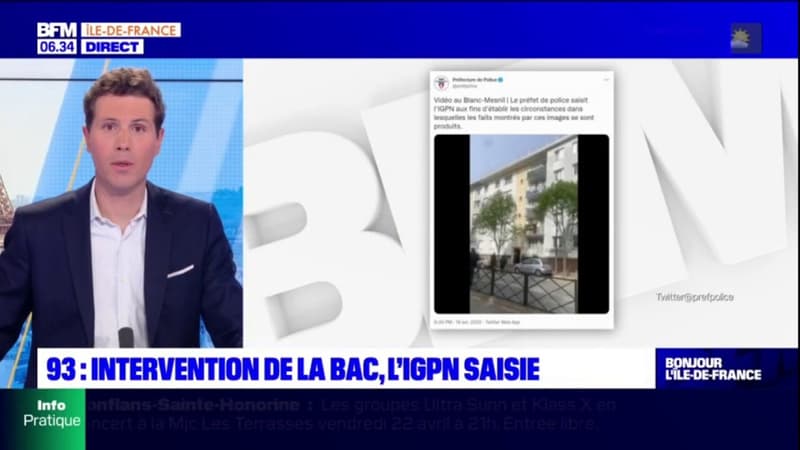 Seine-Saint-Denis: l'IGPN saisie après une intervention au Blanc-Mesnil
