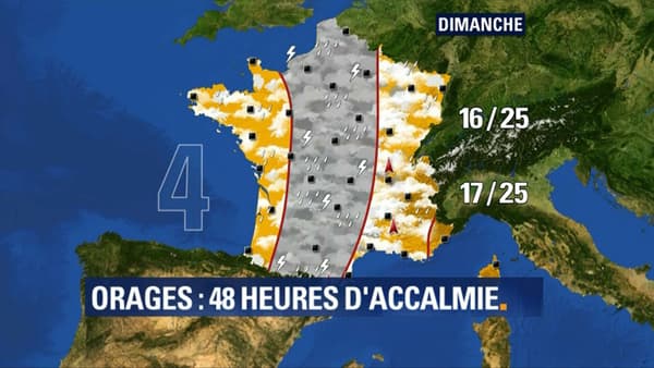 Météo du dimanche 10 juin 2018 