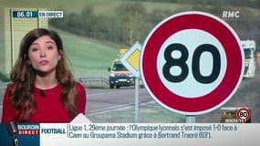 Info RMC - Les Républicains lancent une opération nationale contre la limitation à 80 km/h