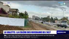 La Valette: les riverains se plaignent des nuisances liées aux travaux de l'A57 