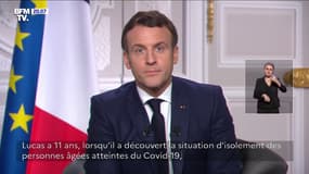 Emmanuel Macron rend hommage aux "milliers d'anonymes qui, engagés et solidaires, ont tenu notre pays dans l'épreuve"