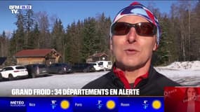 Plus d'une trentaine de départements en vigilance "grand froid" avec des températures pouvant descendre jusqu'à -10°C 