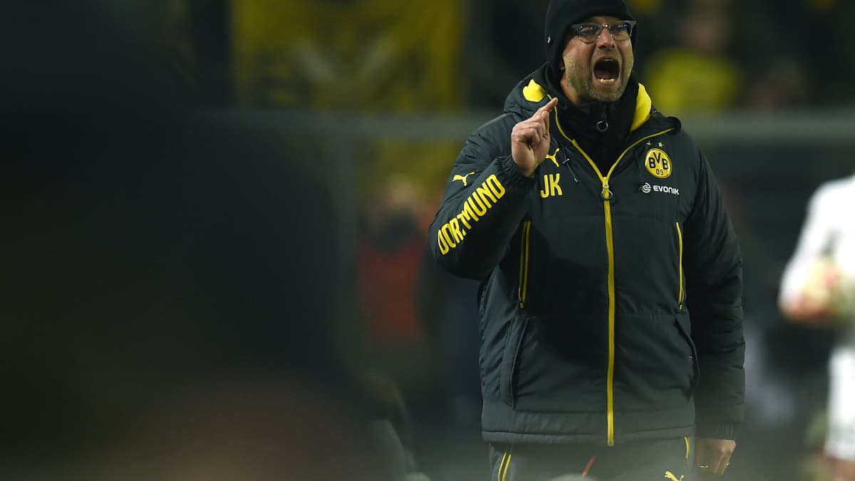 Jürgen Klopp avec le Borussia Dortmund