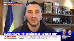 Wladimir Klitschko (membre de la défense territoriale ukrainienne): "Les Russes tuent tout le monde"