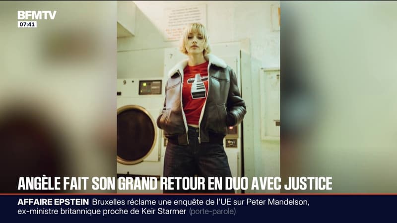 Angèle fait son retour avec "What you want" en duo avec Justice