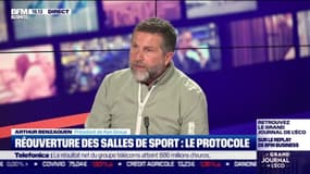Arthur Benzaquen (Ken Group) : Le protocole pour la réouverture des salles de sport - 13/05