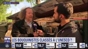 Les bouquinistes classés à l'Unesco? "C'est le dernier petit métier typiquement parisien"
