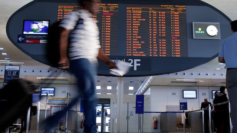 Six avions sur dix de la compagnie Air France étaient cloués au sol ce mercredi (photo d'illustration).