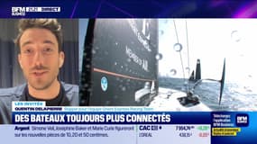 Stephan Kandler et Quentin Delapierre (Orient Express Racing Team) : Des bateaux toujours plus connectés - 06/03