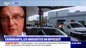 Carburants: le directeur transport et logistique de la Confédération des grossistes, alerte sur les conséquences de la grève pour s'approvisionner en denrées alimentaires