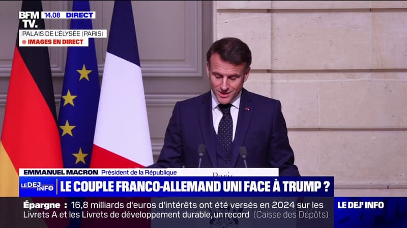 Donald Trump au pouvoir: Emmanuel Macron veut 