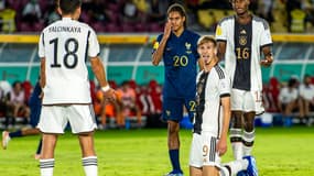 La déception d'Amougou face à l'Allemagne lors de la finale de la Coupe du monde U17