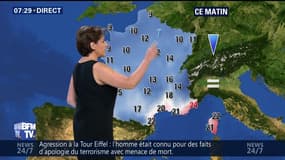 La météo pour ce lundi 7 août 2017