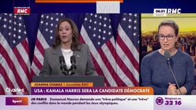 Présidentielle américaine : Kamala Harris sera la candidate démocrate