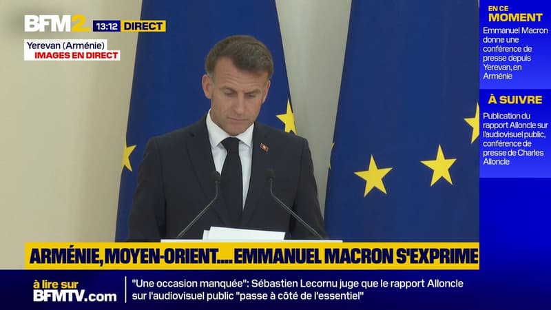 Droits de douane: Emmanuel Macron déplore des "menaces de déstabilisation" de Donald Trump