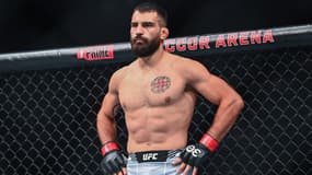 Benoît Saint Denis lors de l'UFC Paris le 2 septembre 2023