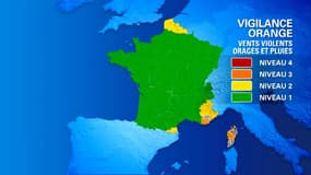 Météo France a placé la Corse et le Var en vigilance orange ce mardi