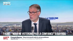 Mobilisations du 10 et du 18 septembre: "Je pense que ce seront des mouvements très importants", affirme Olivier Faure (PS)